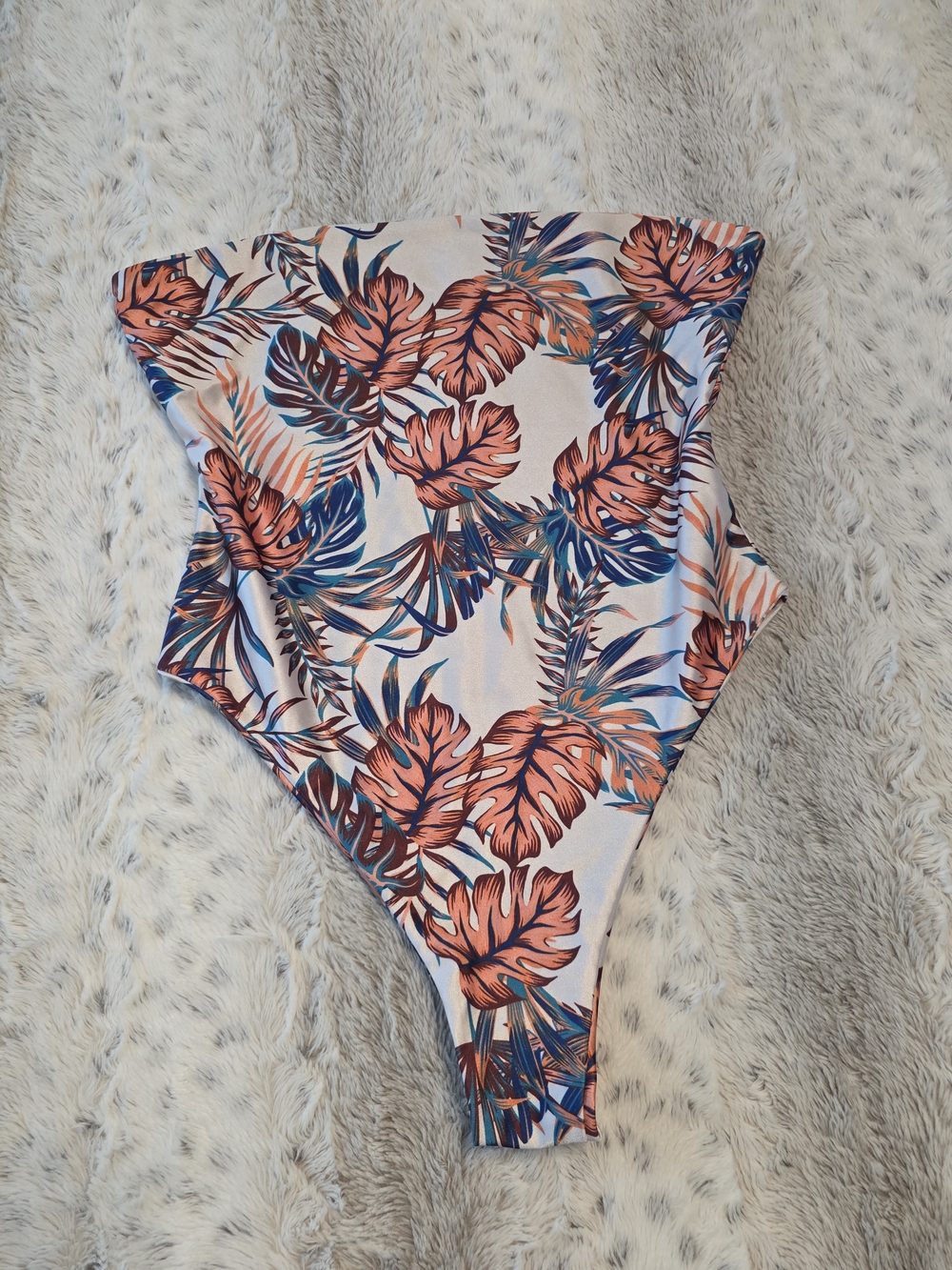 Bandeau Swim One-Piece - Large Or 10